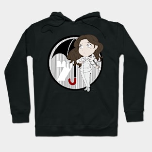 White Violinist Hoodie